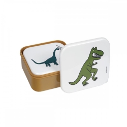 Les dinosaures - Set de 3 boites à goûter