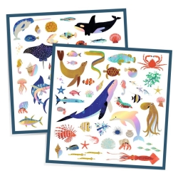 Stickers métallisés - Océan