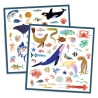 Stickers métallisés - Océan