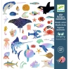 Stickers métallisés - Océan