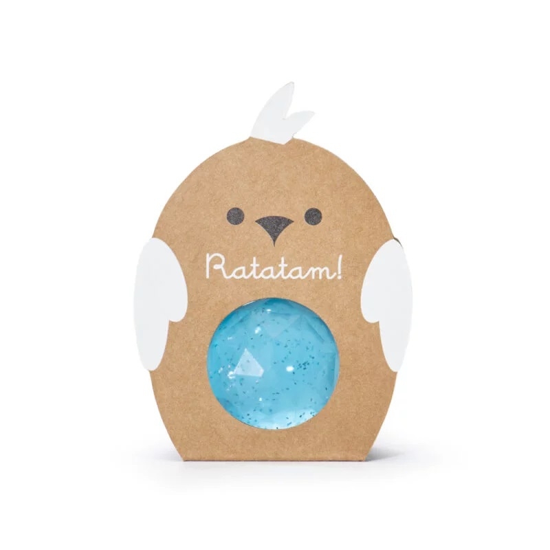 Ratatam - Balle magique oiseau bleue 4 cm