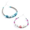 Perles alphabets - Argent