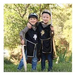 Déguisement - Chevalier doré 5/6 ans