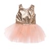 Déguisement - Tutu ballerine or et rose 3/4 ans