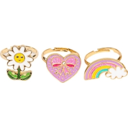 Set de bagues fantaisies - Spring Flowers