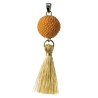 Bola jaune avec pompom