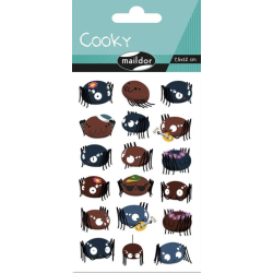 Cooky Stickers - Araignées