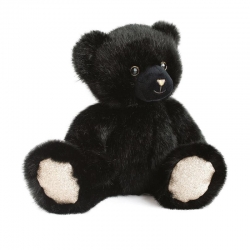 Ours noir doré 30 cm