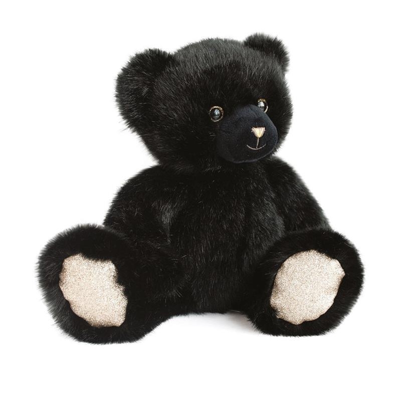 Ours noir doré 30 cm