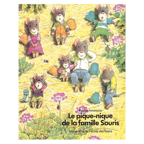Le pique-nique de la famille Souris