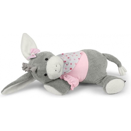 Peluche bruit du coeur âne Emmi