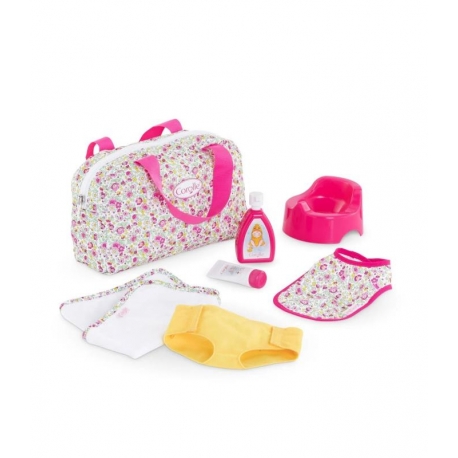 Coffret d'accessoires à langer Fleuri