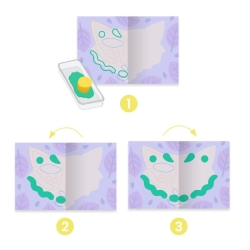 Peinture en symétrie - A caresser