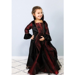 Déguisement - Robe de reine vampire 6/8 ans