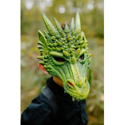 Déguisement - Masque de dragon vert
