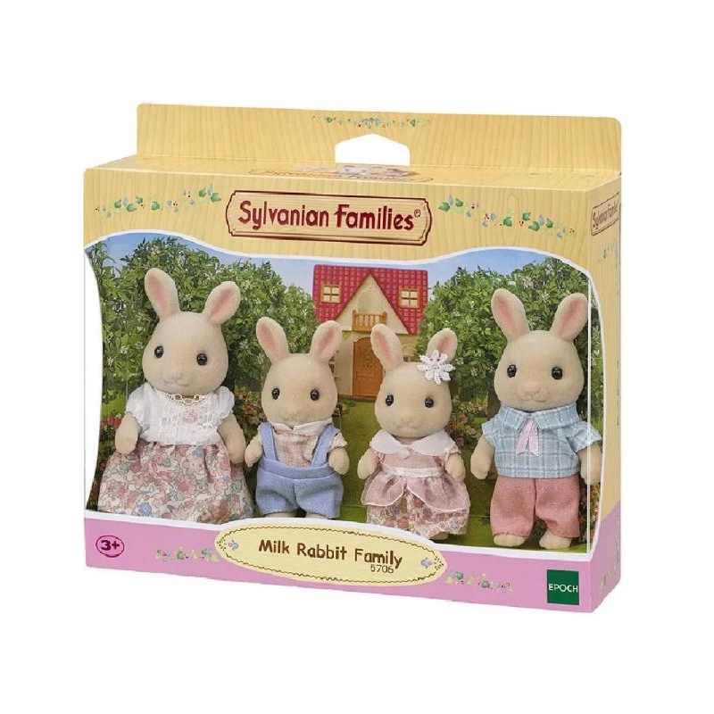 Sylvanian Families - Famille lapin crème