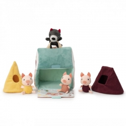 Les maisons du loup et des trois petits cochons