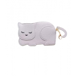 Porte-monnaie chat parme