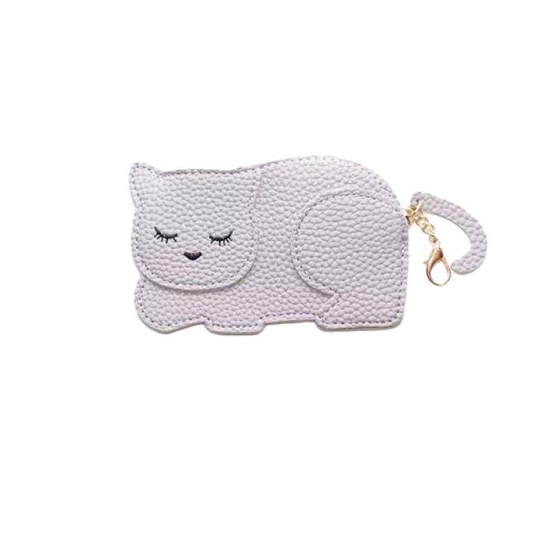 Porte-monnaie chat parme