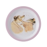Ernest et Célestine - Assiette plate rose