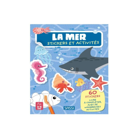 Stickers et activités - La mer