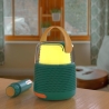 Enceinte lumineuse et karaoké - Bleu