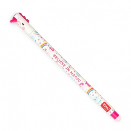 Stylo à encre effaçable - Licorne