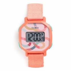 Ticlock - Montre digitale pastel volute