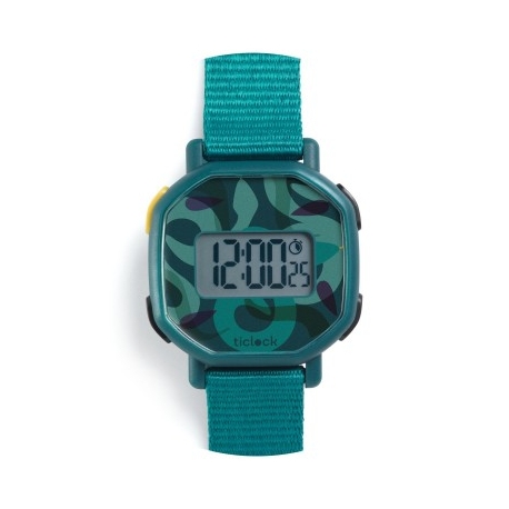 Ticlock - Montre digitale green snakes