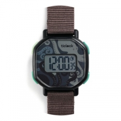 Ticlock - Montre digitale black octopus