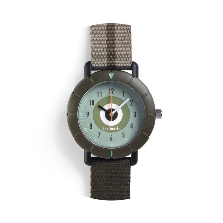 Ticlock - Montre sport green target