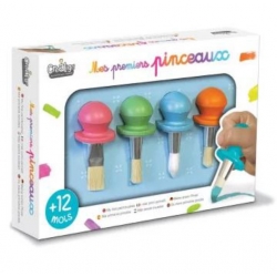 Mes premiers pinceaux - Formes ergonomiques