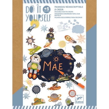 Tableau effaçable à créer - Dans les étoiles