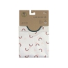 Pack de 2 bavoirs à longues manches - Happy Smile lavender