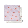 Lot de 2 pochettes pour snack - Happy Coeur