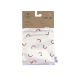 Lot de 2 pochettes pour snack - Happy Coeur