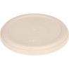 Assiette en cellulose - Happy Coeur lavander