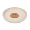 Assiette en cellulose - Happy Smile bleu