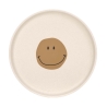 Assiette en cellulose - Happy Smile bleu