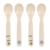 Pack de 4 cuillères - Happy Smile blue