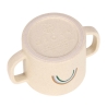 Tasse d'apprentissage en cellulose - Happy Smile VERT