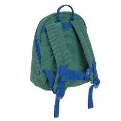 Little Gang - Petit sac à dos velours Fun vert océan