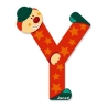 Lettre clown Y