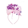 Déguisement - Serre-tête happy birthday