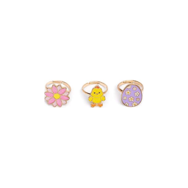 Set de bagues fantaisies - Pâques