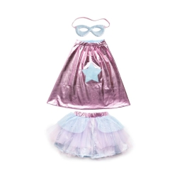 Déguisement - Tutu et cape super héroine 4/6 ans