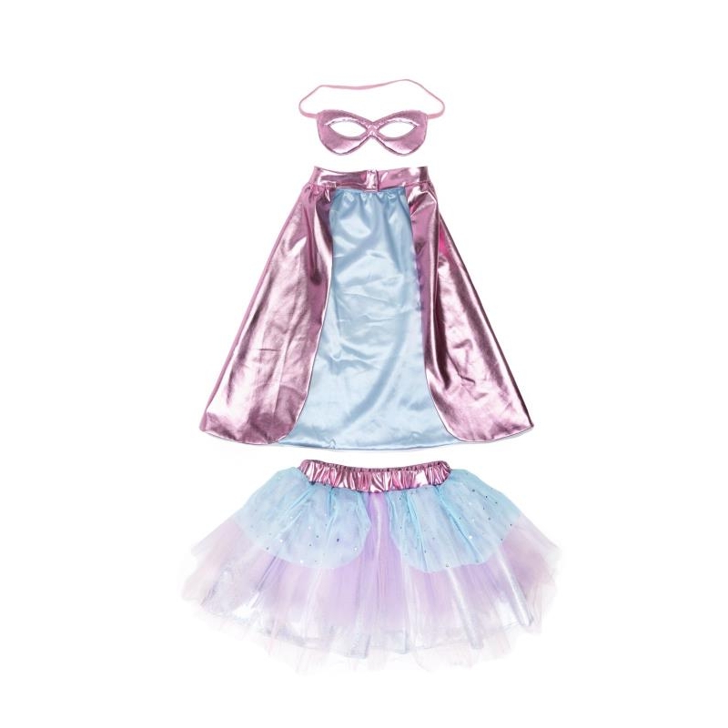 Déguisement - Tutu et cape super héroine 4/6 ans