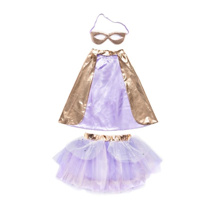 Déguisement - Tutu et cape super héroine 4/6 ans