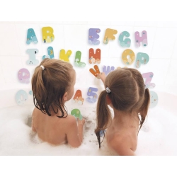 Lettres et chiffres de bain