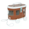 Valise tram cognac